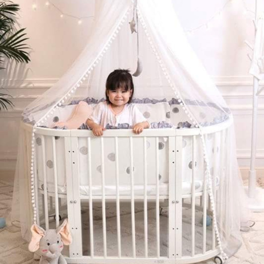 6-1 adjustable baby crib